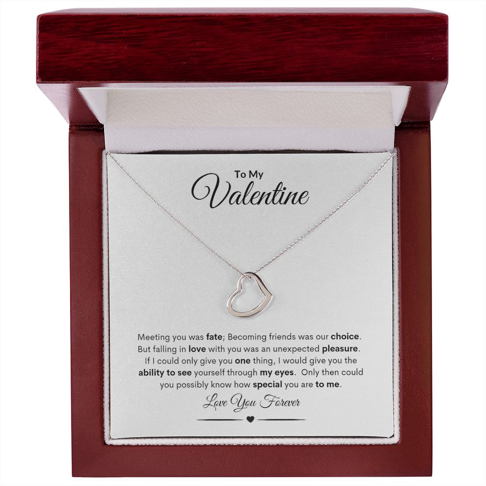 To My Valentine Forever Necklace