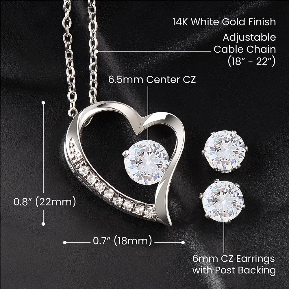 To My Soulmate Forever Love Necklace