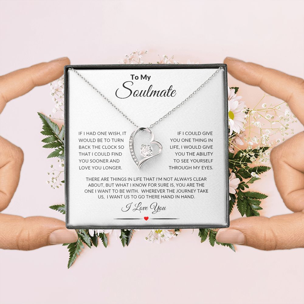 TO MY SOULMATE FOREVER LOVE NECKLACE